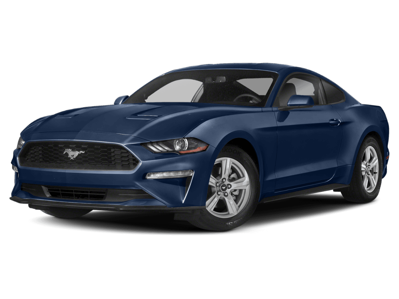2020 Ford Mustang EcoBoost Fastback - Front 3/4, facing to the left