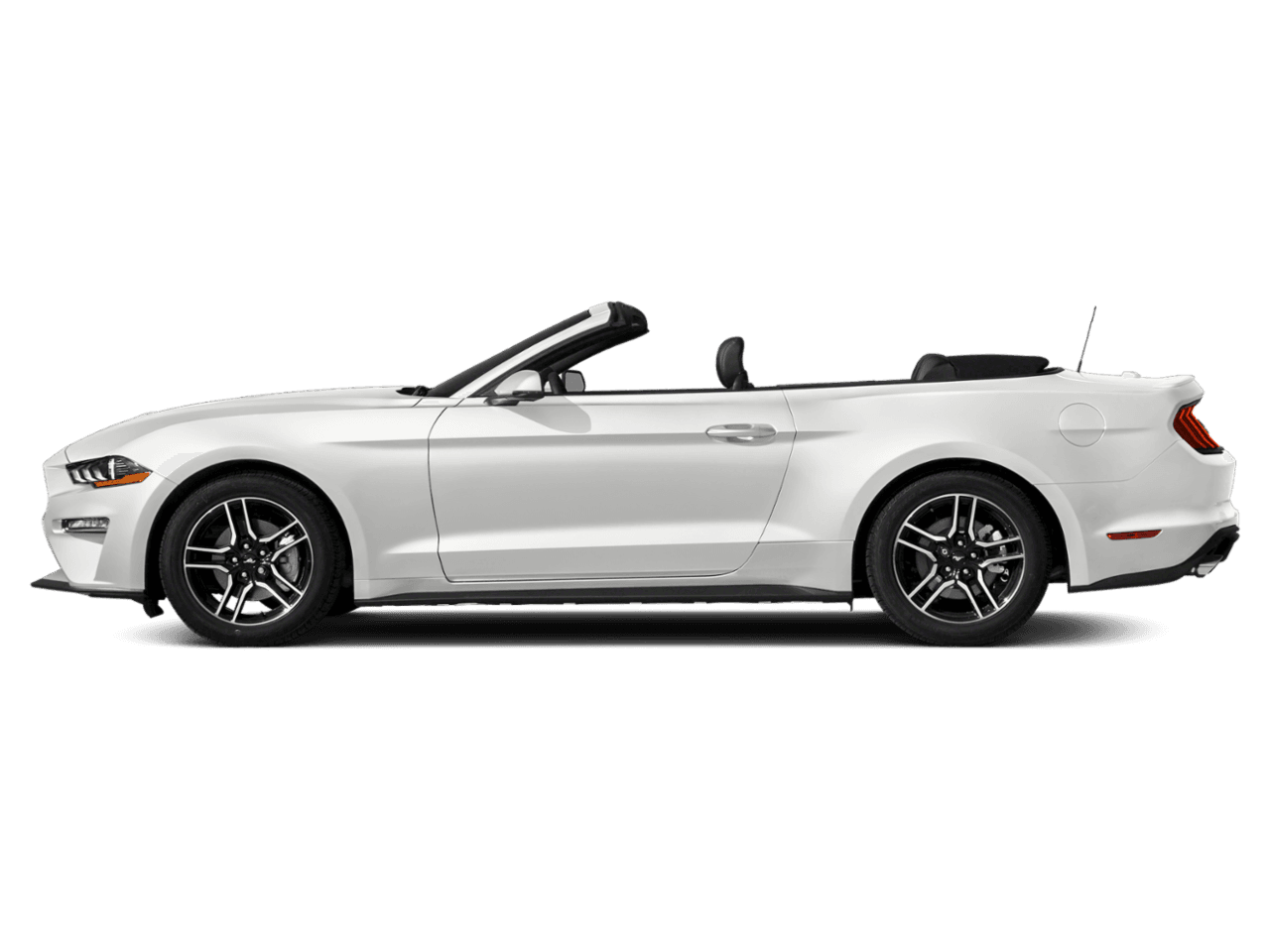 2020 Ford Mustang EcoBoost Convertible - Profile, facing to the left