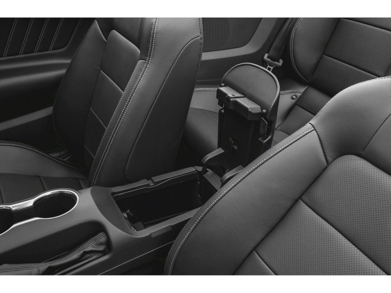 2020 Ford Mustang EcoBoost Premium Convertible - Interior Center Storage Console