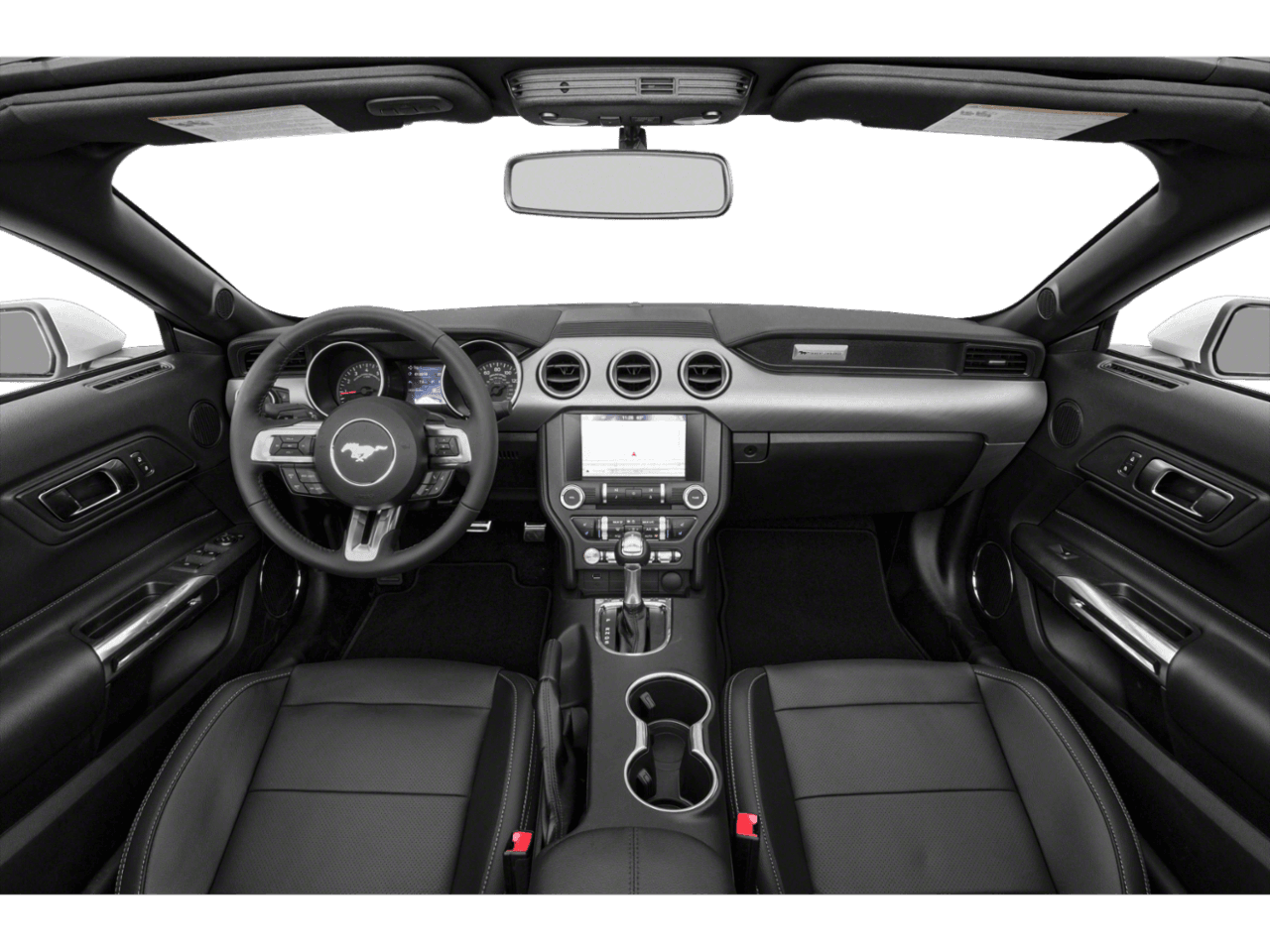 2020 Ford Mustang EcoBoost Premium Convertible - Interior Full Dash Basic