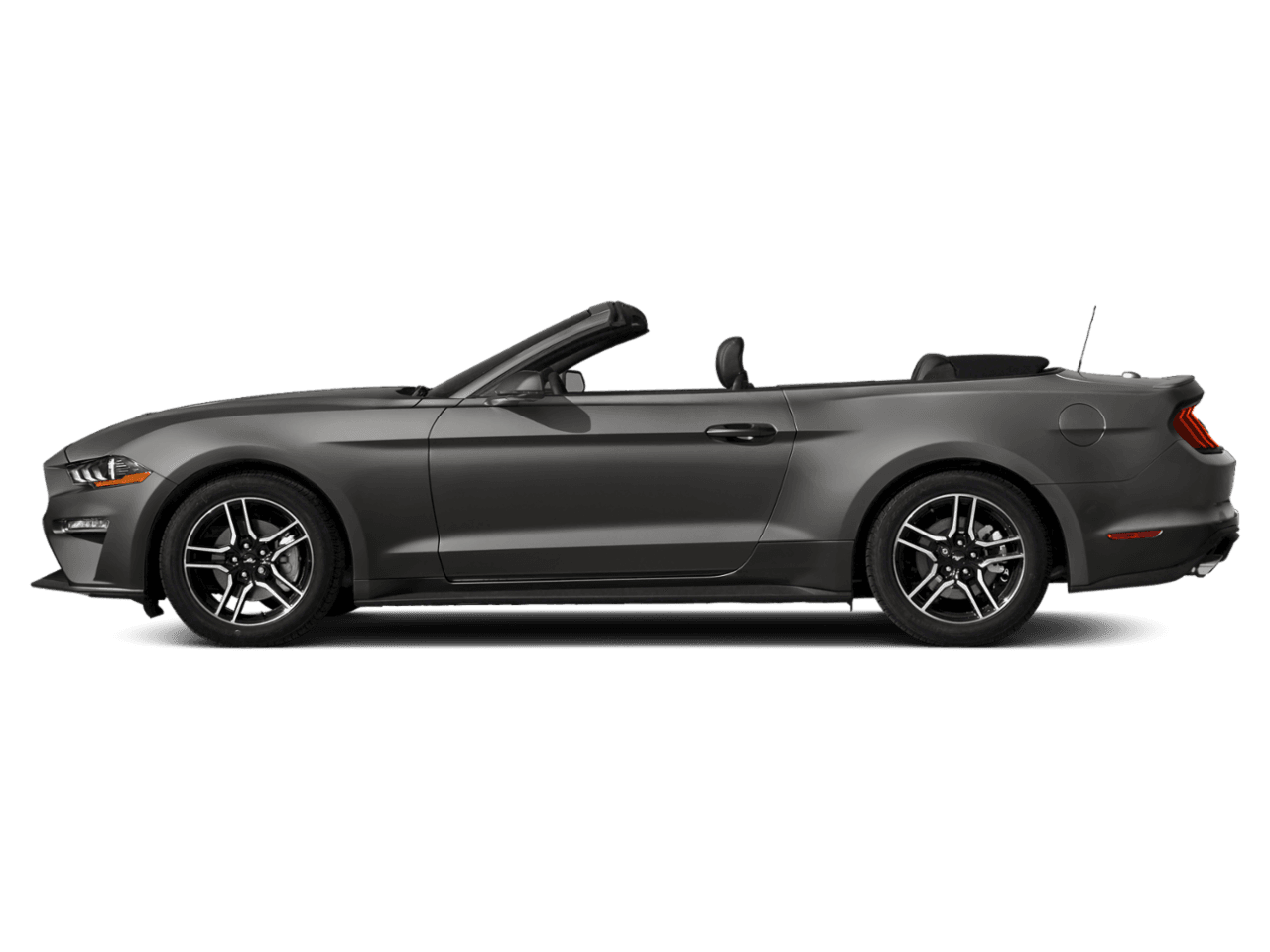 2020 Ford Mustang EcoBoost Premium Convertible - Profile, facing to the left