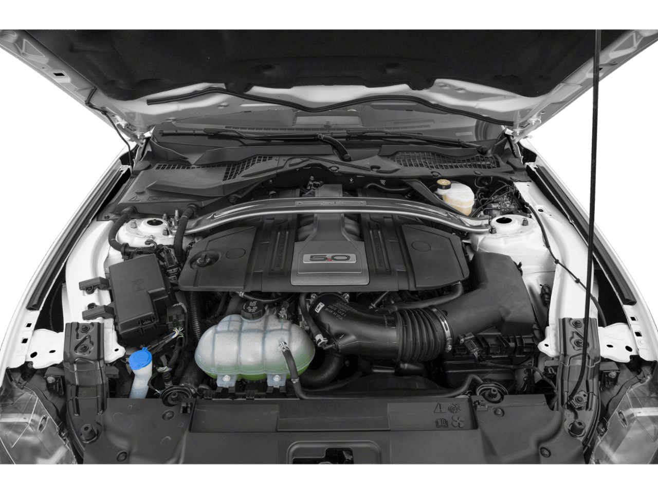 2020 Ford Mustang GT Premium Convertible - Interior Engine Shot Feature