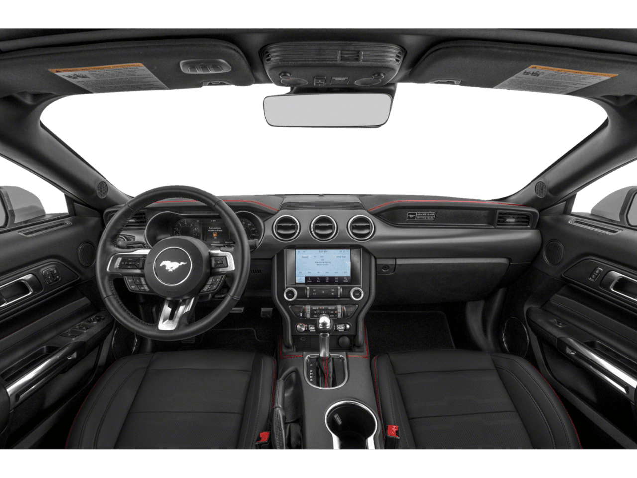 2020 Ford Mustang GT Premium Convertible - Interior Full Dash Basic