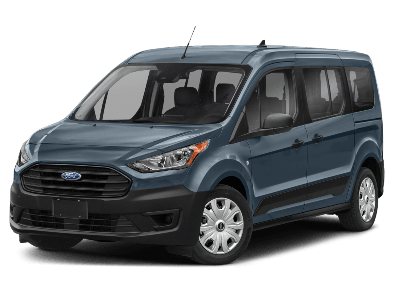2021 Ford Transit Connect Wagon XL LWB w/Rear Symmetrical Doors - Front 3/4, facing to the left