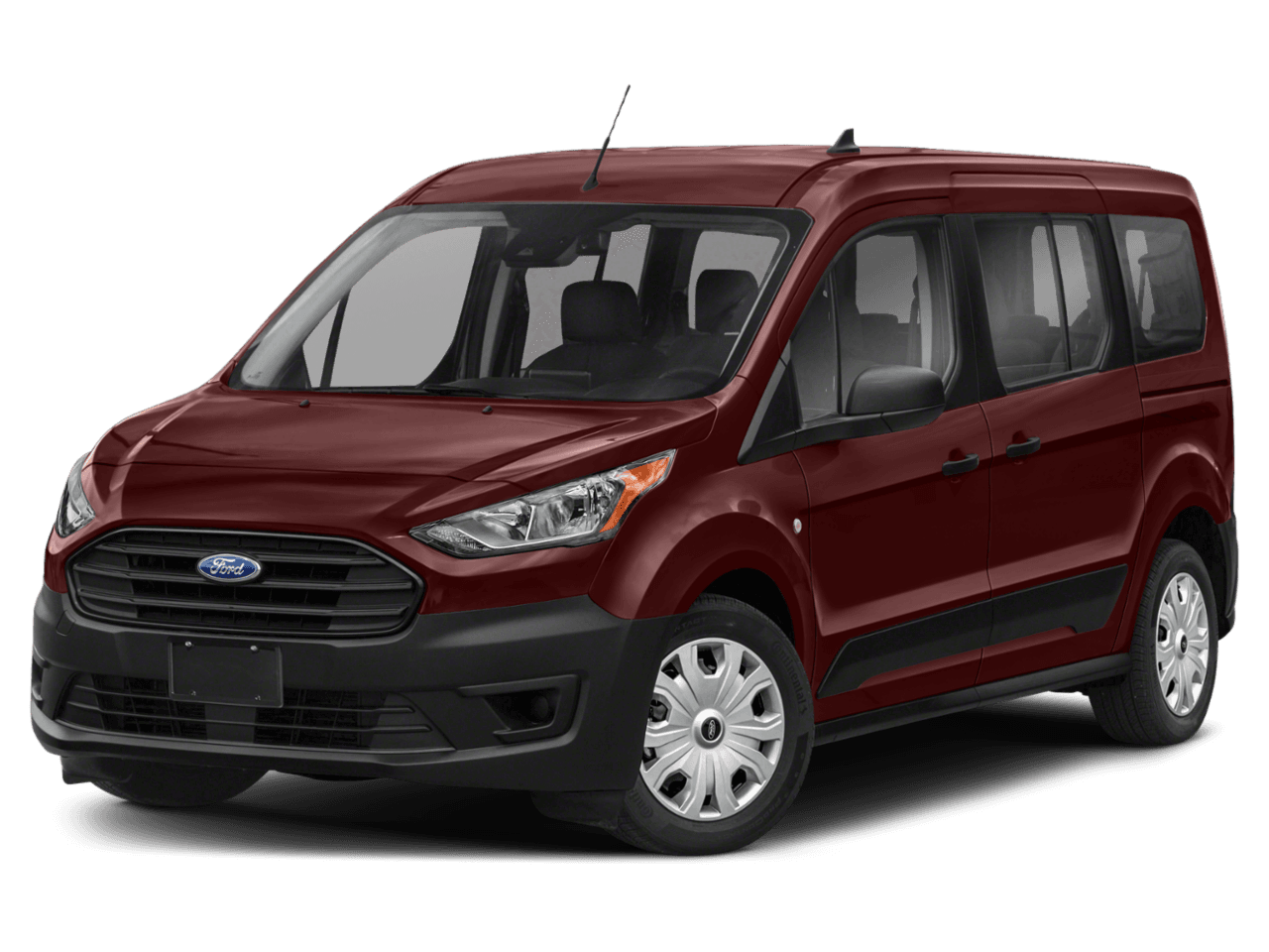 2021 Ford Transit Connect Wagon XL LWB w/Rear Symmetrical Doors - Front 3/4, facing to the left