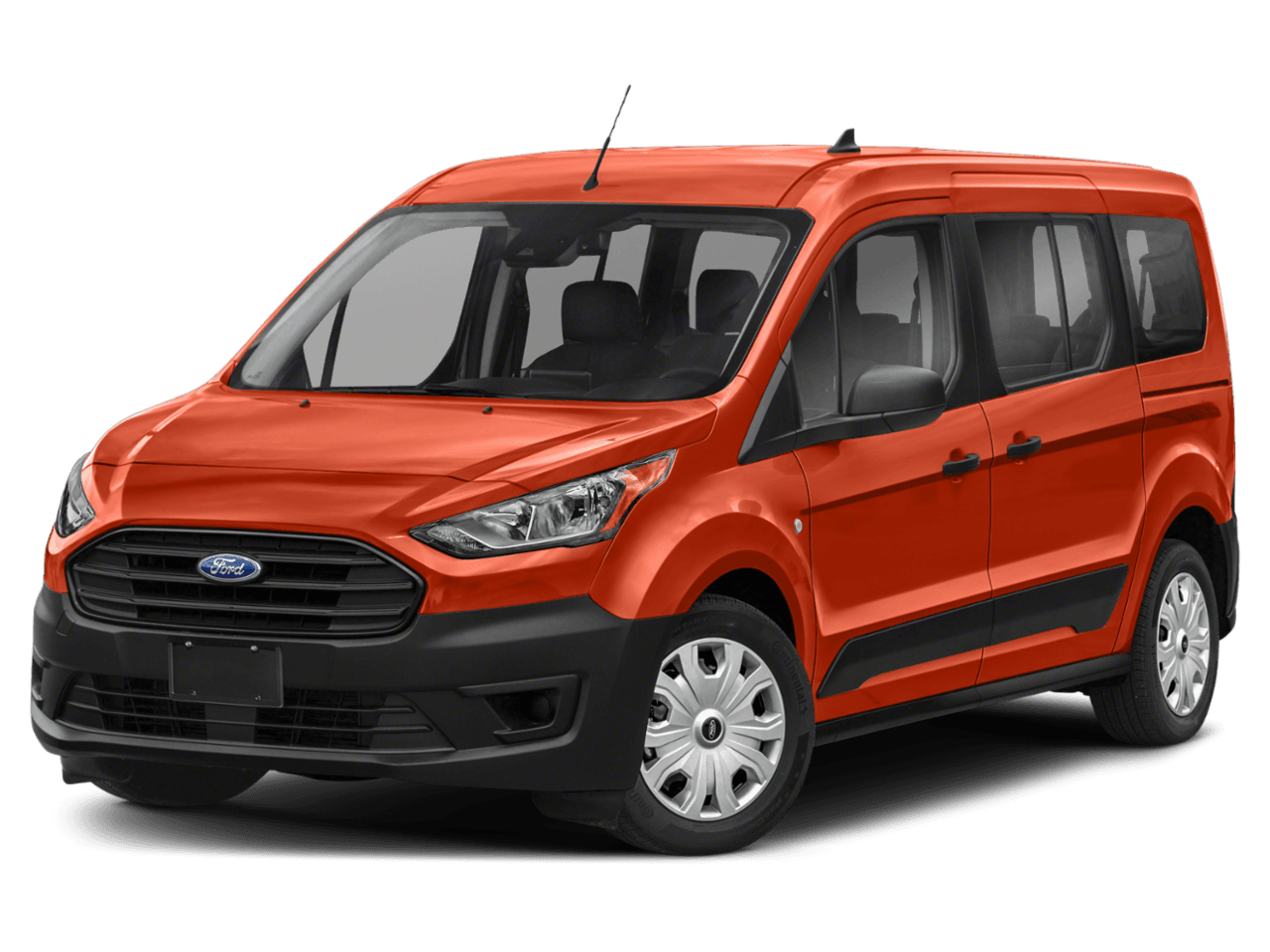 2021 Ford Transit Connect Wagon XL LWB w/Rear Symmetrical Doors - Front 3/4, facing to the left