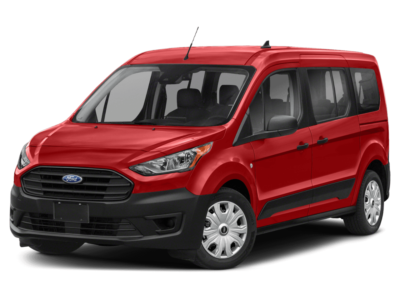 2021 Ford Transit Connect Wagon XL LWB w/Rear Symmetrical Doors - Front 3/4, facing to the left
