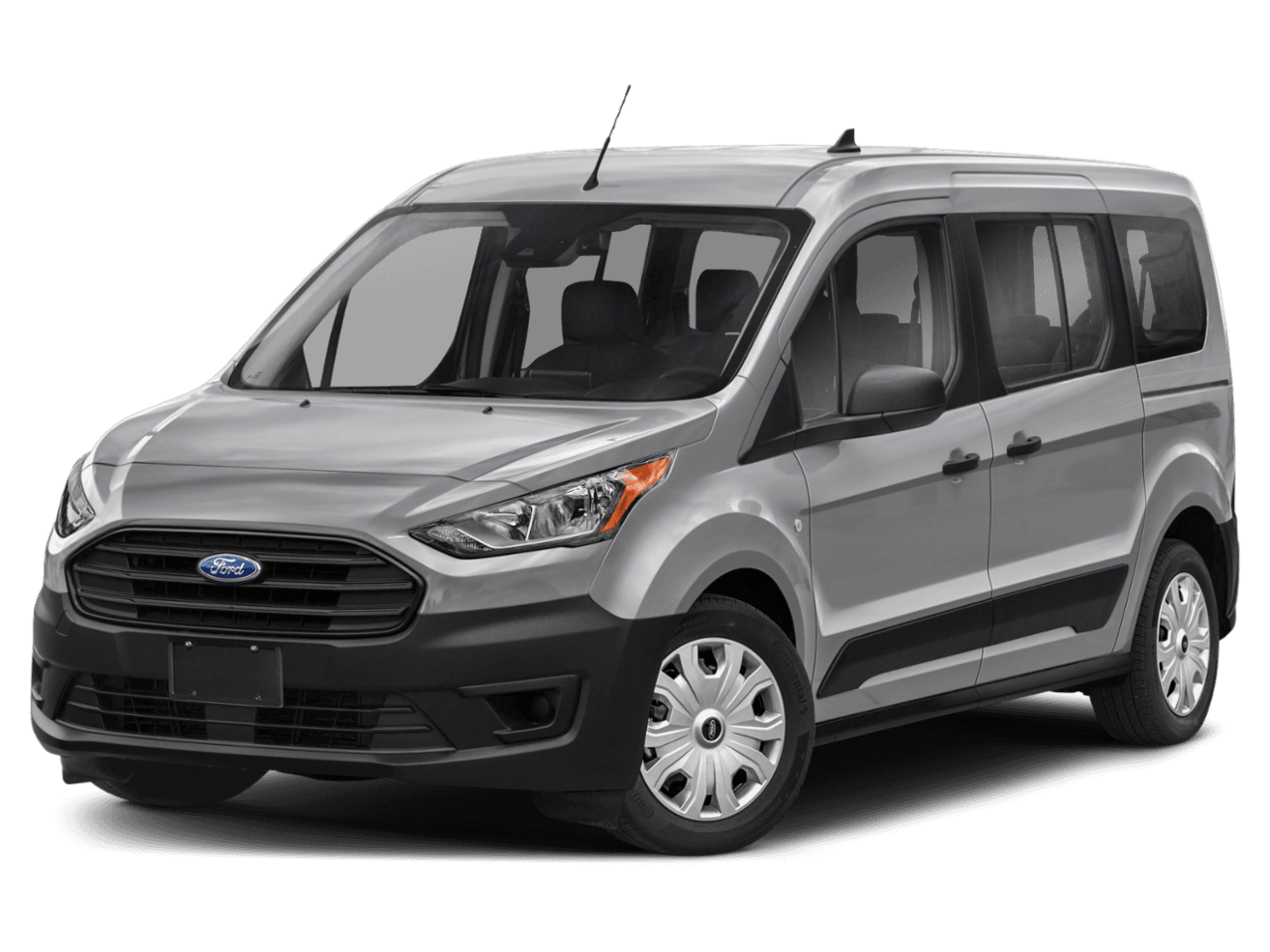 2021 Ford Transit Connect Wagon XL LWB w/Rear Symmetrical Doors - Front 3/4, facing to the left