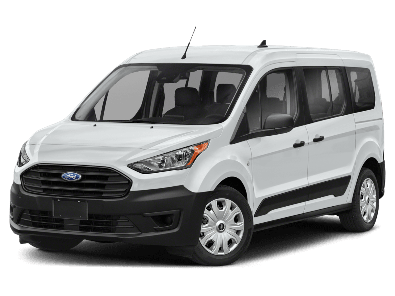 2021 Ford Transit Connect Wagon XL LWB w/Rear Symmetrical Doors - Front 3/4, facing to the left