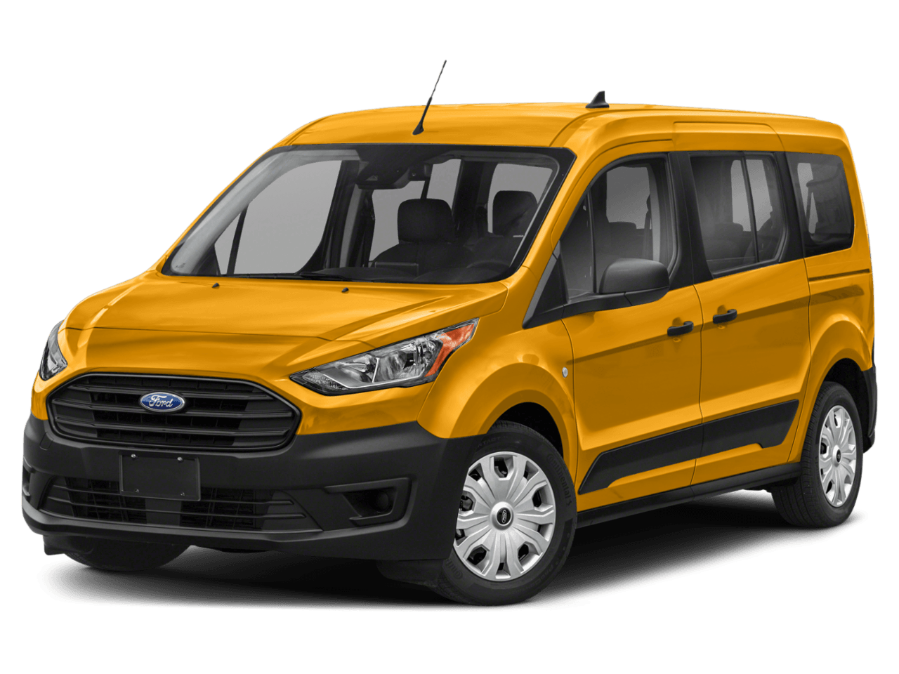 2021 Ford Transit Connect Wagon XL LWB w/Rear Symmetrical Doors - Front 3/4, facing to the left