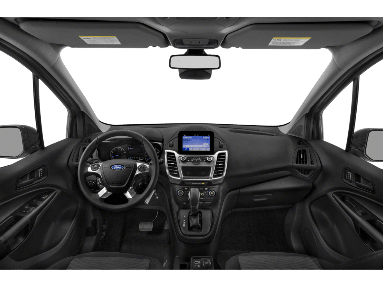 2021 Ford Transit Connect Wagon XL LWB w/Rear Symmetrical Doors - Interior Full Dash Basic