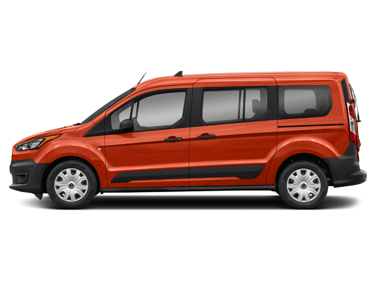 2021 Ford Transit Connect Wagon XL LWB w/Rear Symmetrical Doors - Profile, facing to the left