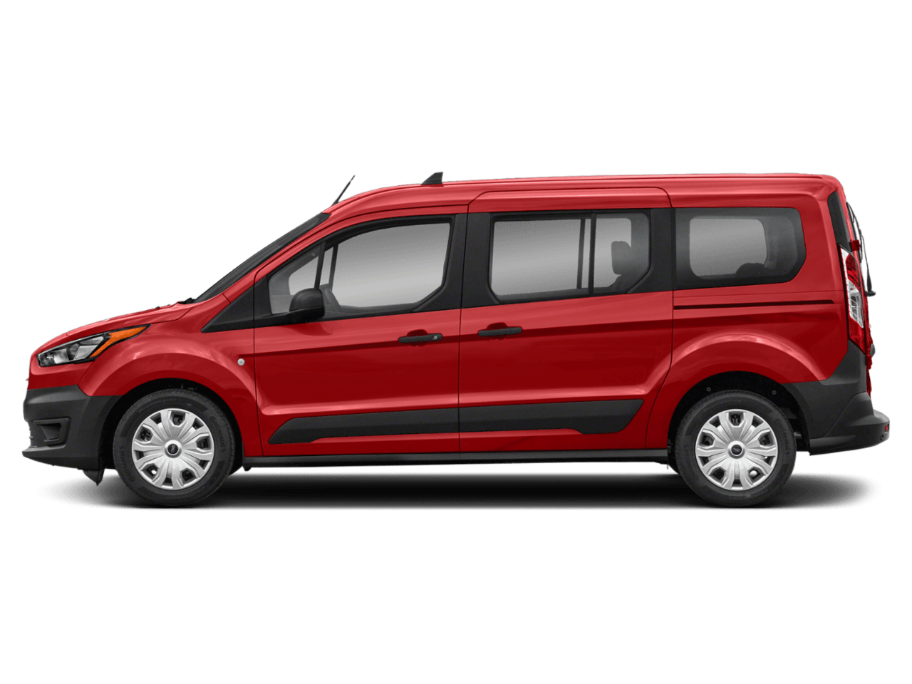 2021 Ford Transit Connect Wagon XL LWB w/Rear Symmetrical Doors - Profile, facing to the left