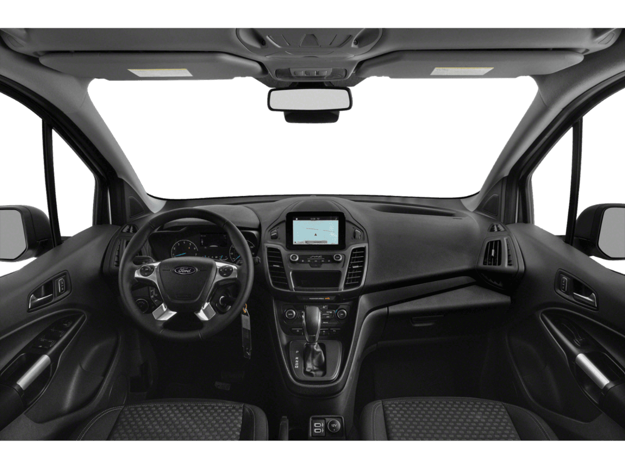 2021 Ford Transit Connect Wagon XLT LWB w/Rear Symmetrical Doors - Interior Full Dash Basic