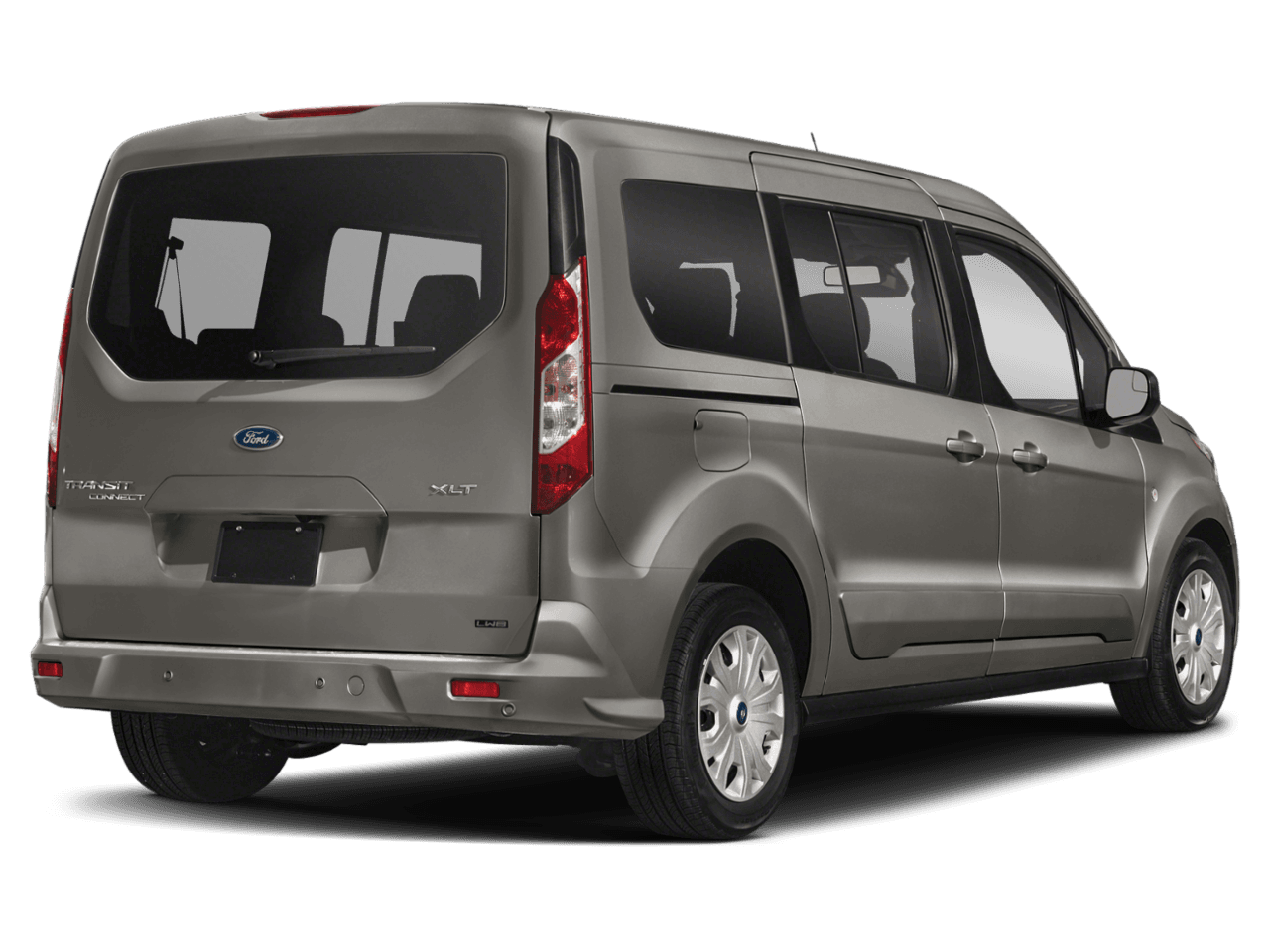 2021 Ford Transit Connect Wagon XLT LWB w/Rear Symmetrical Doors - Rear 3/4, facing to the right