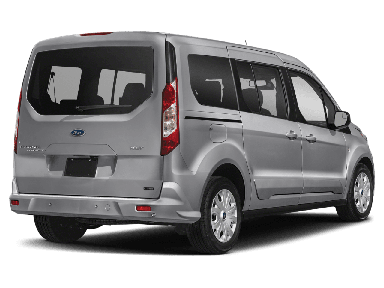 2021 Ford Transit Connect Wagon XLT LWB w/Rear Symmetrical Doors - Rear 3/4, facing to the right