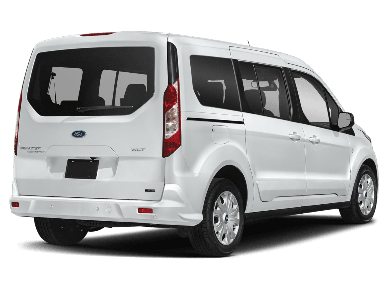 2021 Ford Transit Connect Wagon XLT LWB w/Rear Symmetrical Doors - Rear 3/4, facing to the right