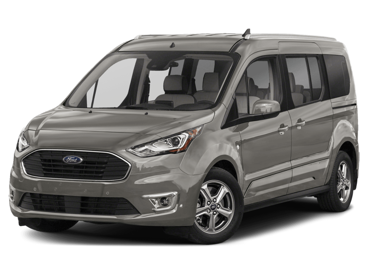 2021 Ford Transit Connect Wagon Titanium LWB w/Rear Liftgate - Front 3/4, facing to the left