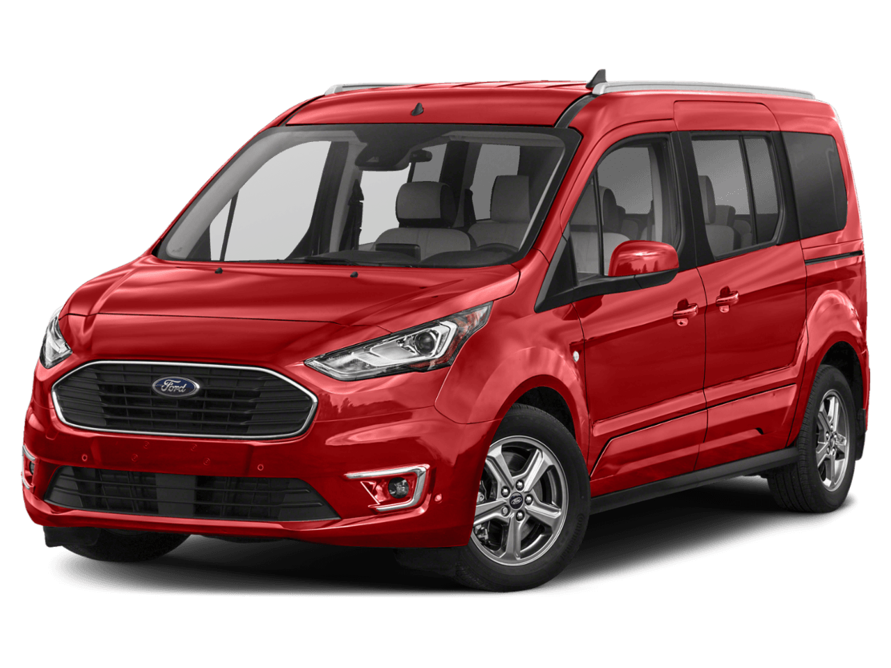 2021 Ford Transit Connect Wagon Titanium LWB w/Rear Liftgate - Front 3/4, facing to the left
