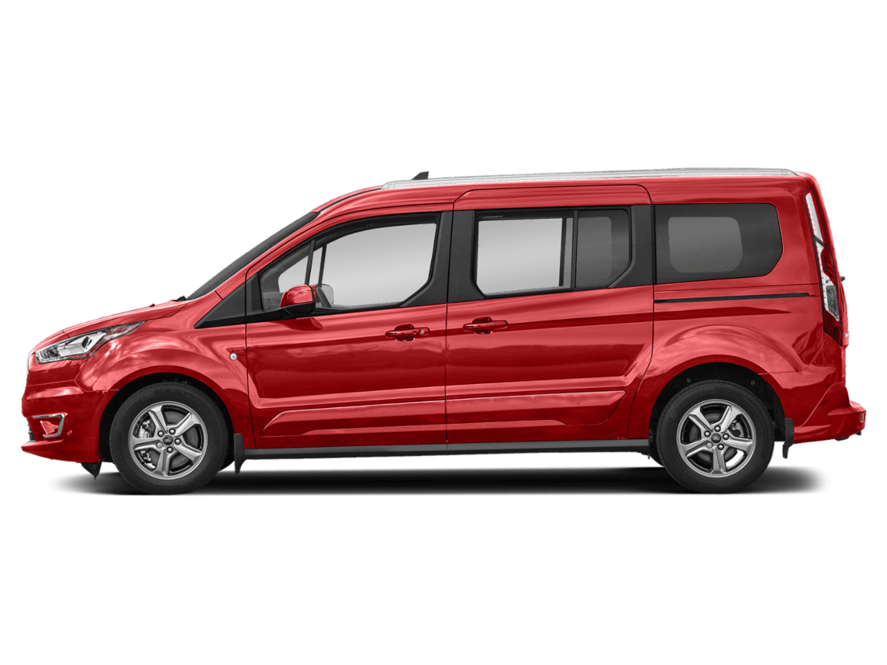 2021 Ford Transit Connect Wagon Titanium LWB w/Rear Liftgate - Profile, facing to the left
