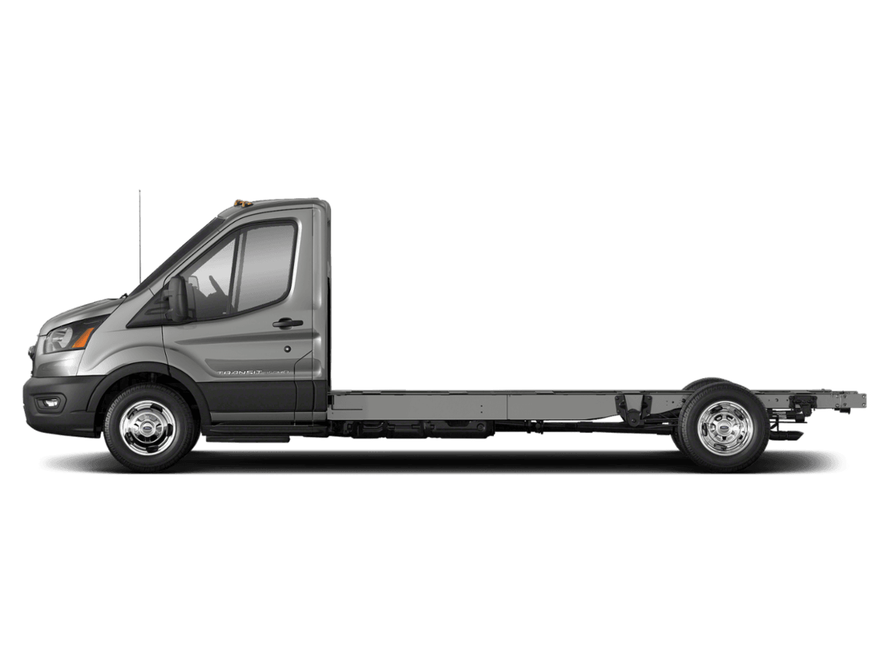 2021 Ford Transit Chassis T-350 AWD SRW 138" WB 9500 GVWR - Profile, facing to the left