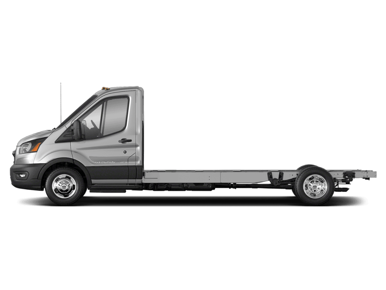 2021 Ford Transit Cutaway T-350 RWD DRW 156" WB 9950 GVWR - Profile, facing to the left