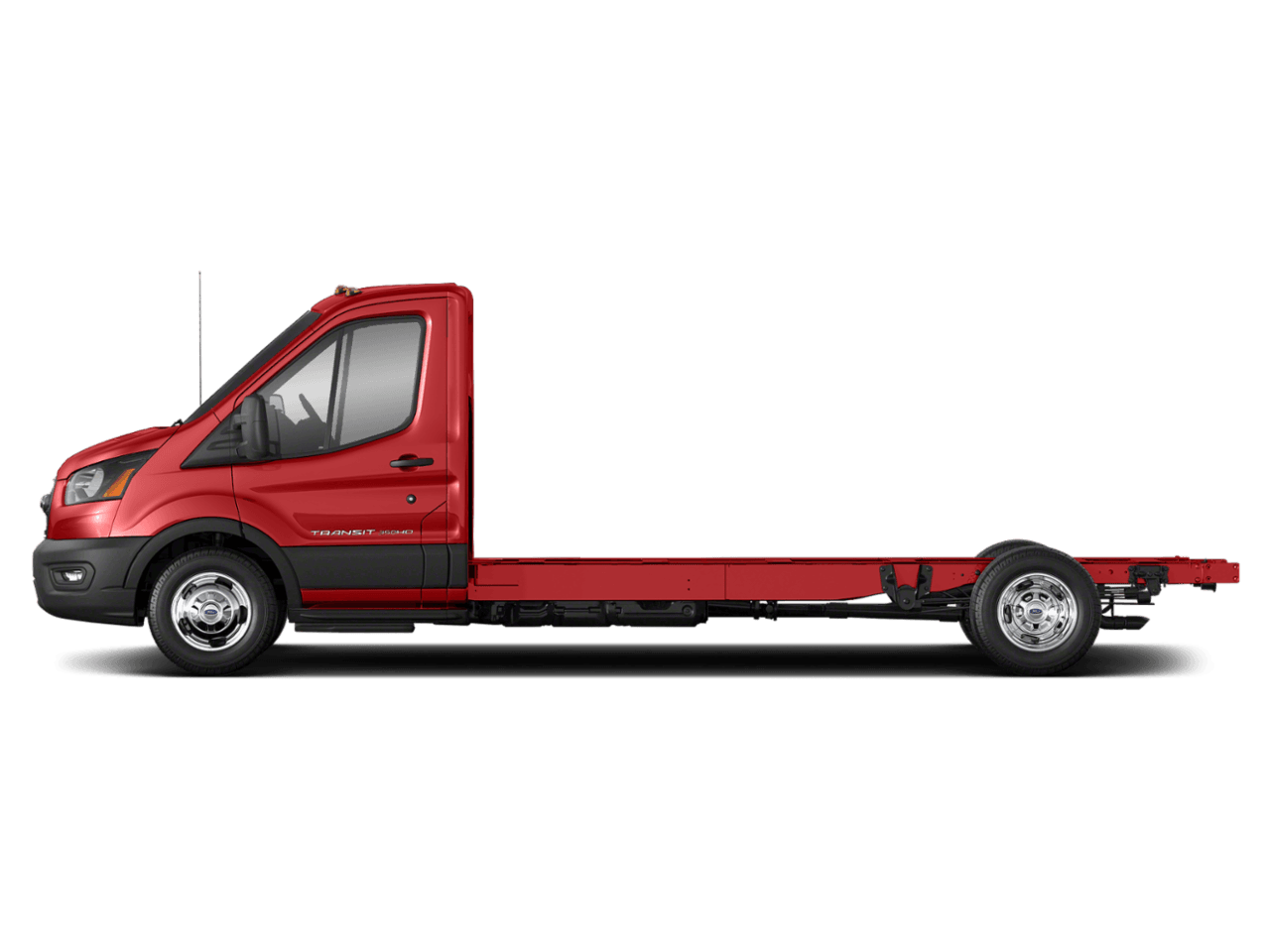 2021 Ford Transit Cutaway T-350 RWD DRW 178" WB 9950 GVWR - Profile, facing to the left