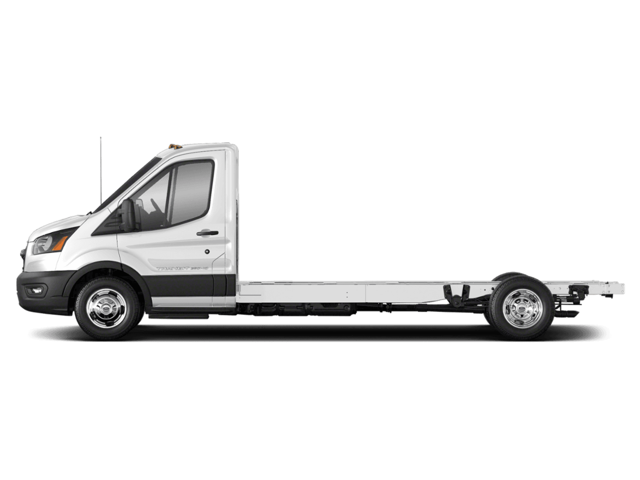 2021 Ford Transit Cutaway T-350 RWD DRW 178" WB 11000 GVWR - Profile, facing to the left