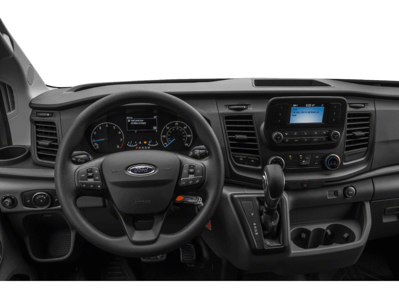 2021 Ford Transit Cargo Van T-150 148" Low Rf 8670 GVWR RWD - Interior Drivers Dash