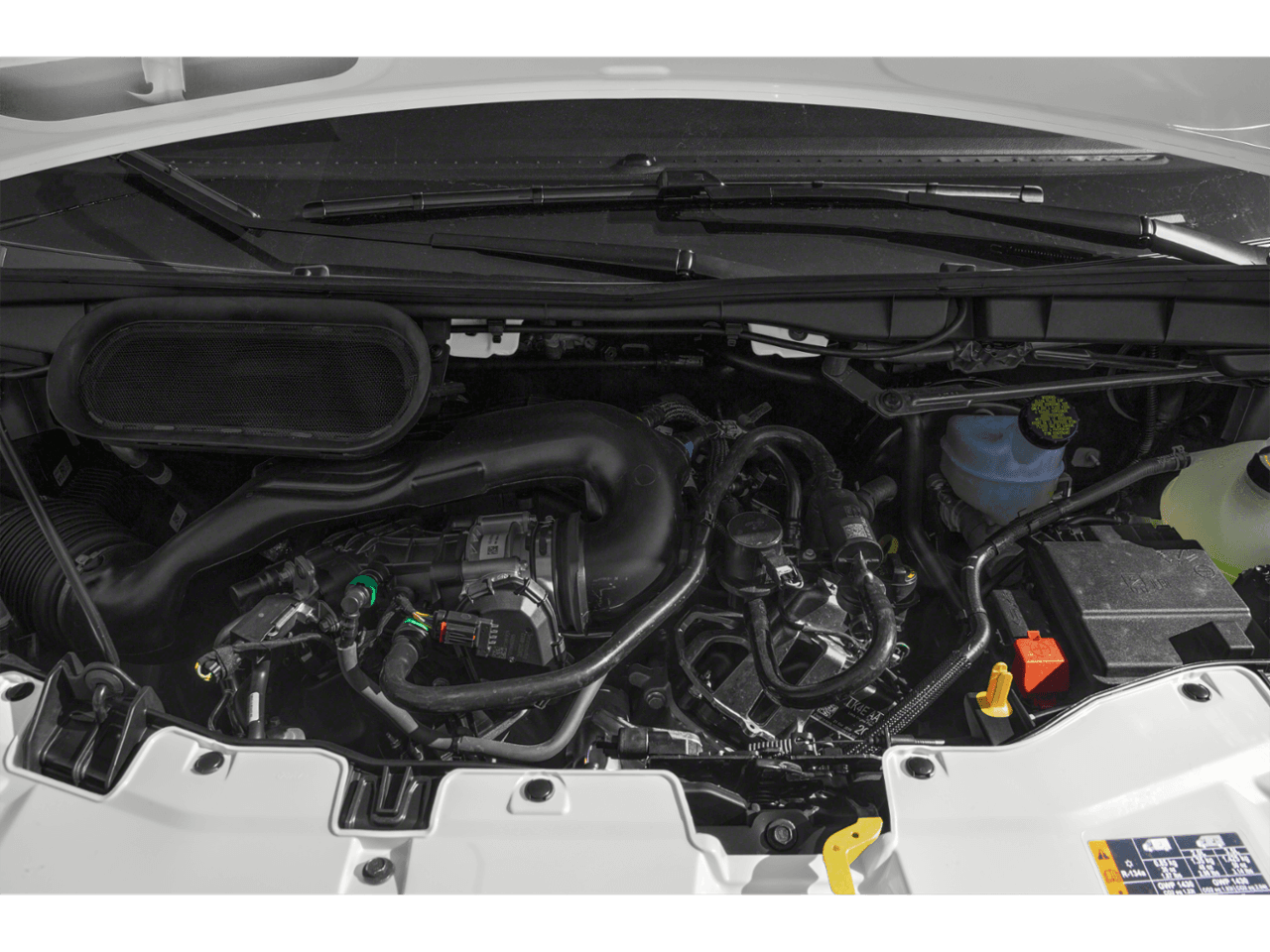2021 Ford Transit Cargo Van T-150 148" Low Rf 8670 GVWR RWD - Interior Engine Shot Feature