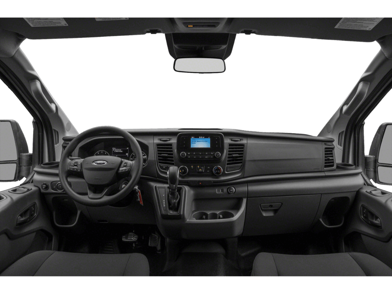 2021 Ford Transit Cargo Van T-150 148" Low Rf 8670 GVWR RWD - Interior Full Dash Basic