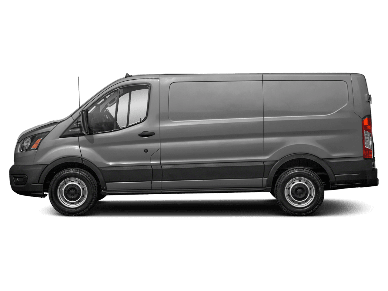 2021 Ford Transit Cargo Van T-150 148" Low Rf 8670 GVWR RWD - Profile, facing to the left