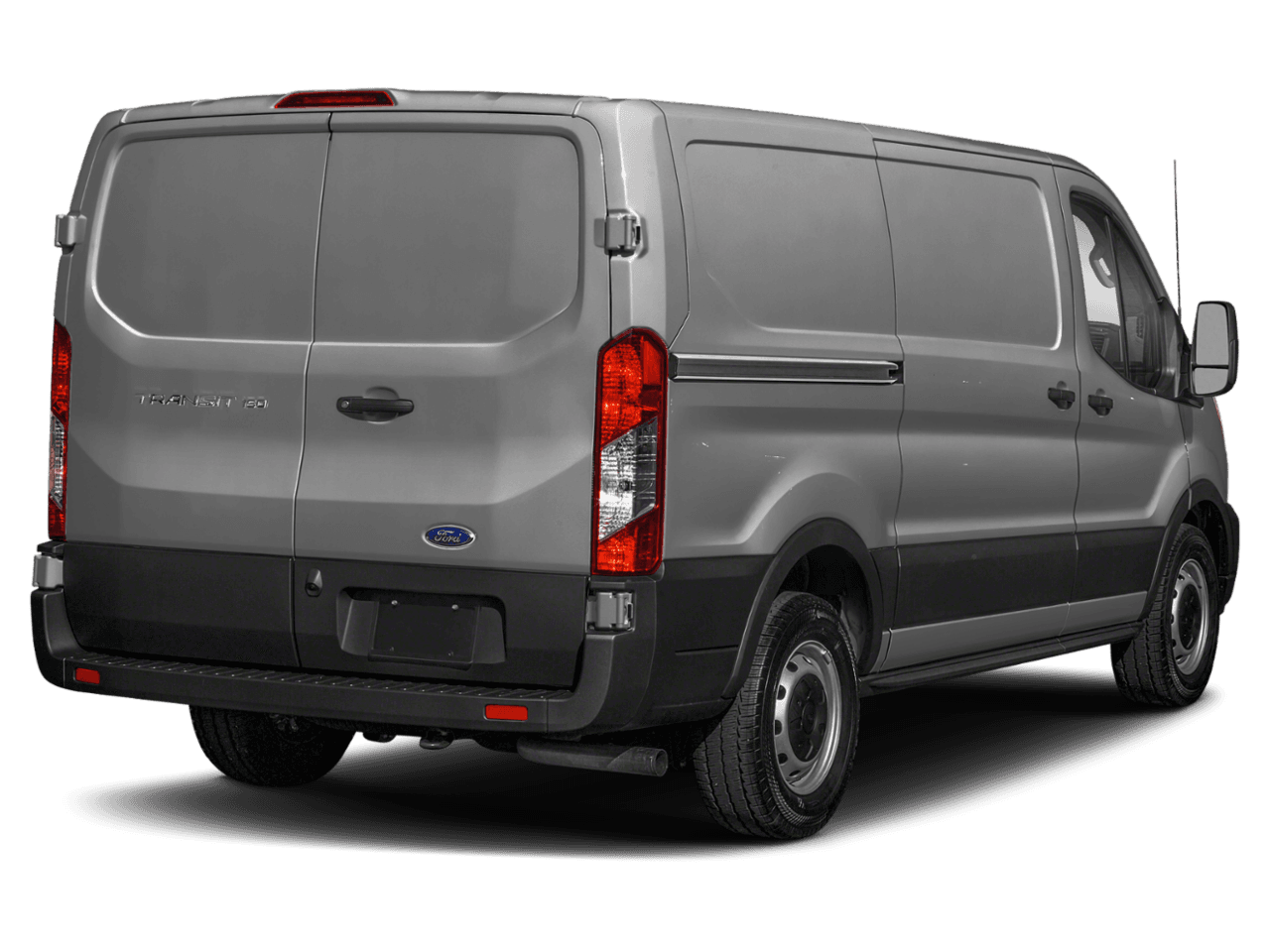 2021 Ford Transit Cargo Van T-150 148" Low Rf 8670 GVWR RWD - Rear 3/4, facing to the right