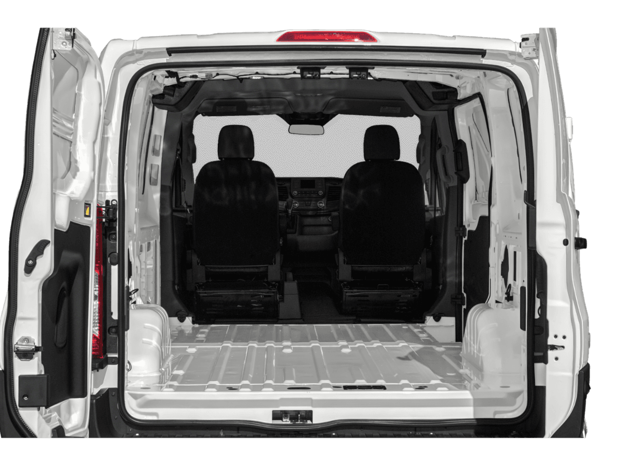 2021 Ford Transit Cargo Van T-150 148" Low Rf 8670 GVWR RWD - Interior Trunk with Hatch Open Feature