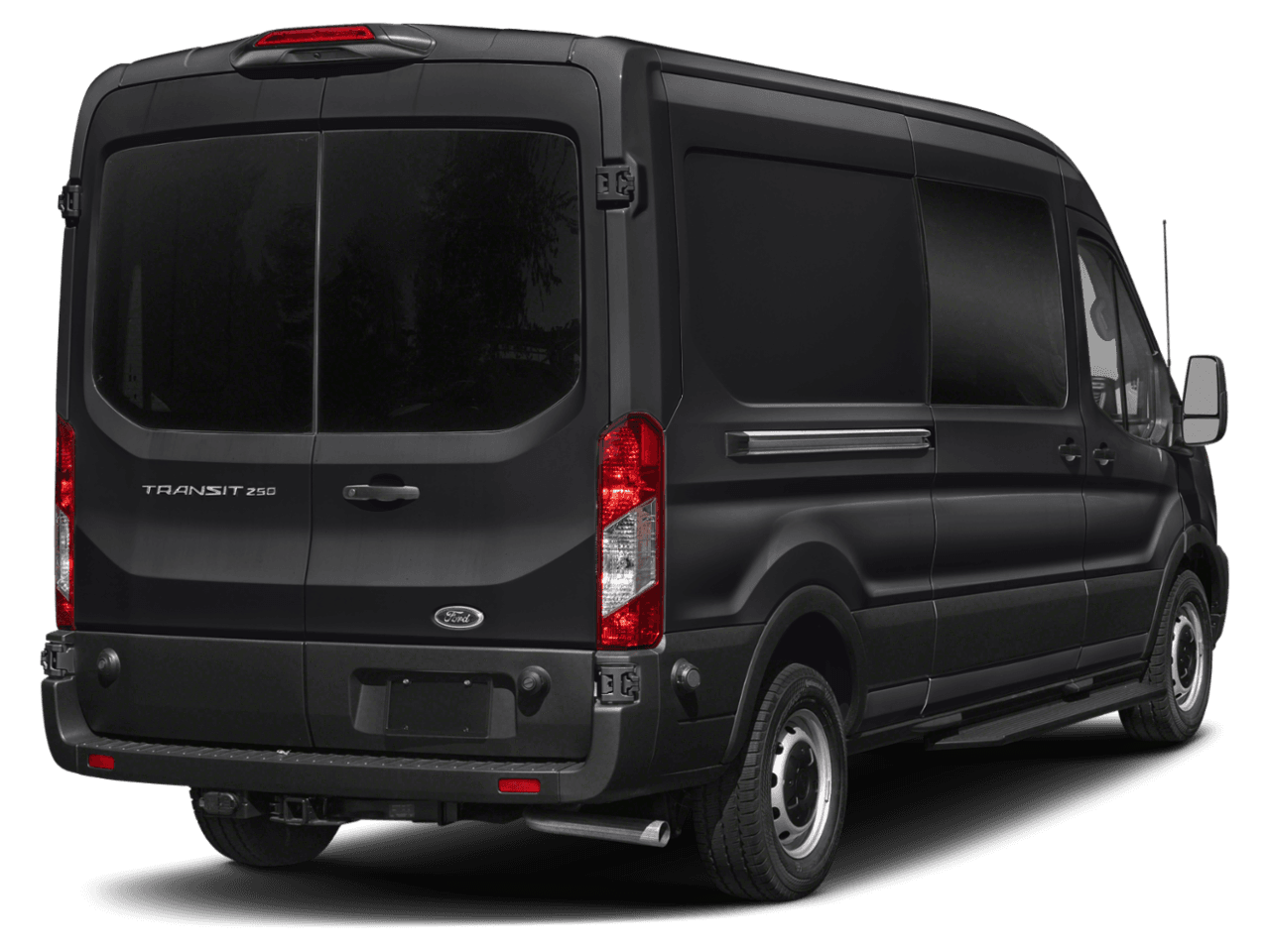 2021 Ford Transit Crew Van  - Rear 3/4, facing to the right