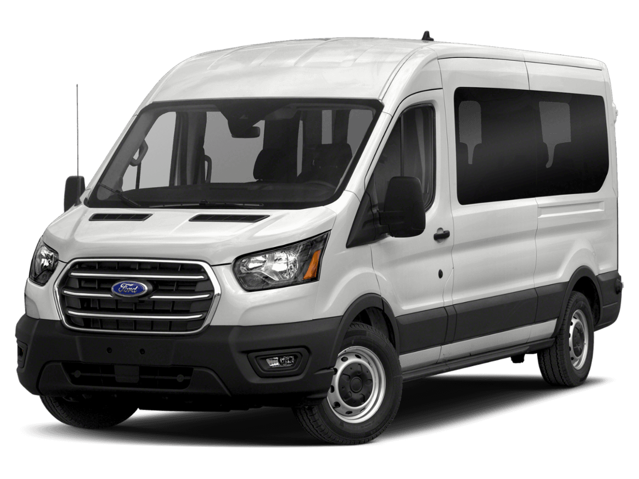 2021 Ford Transit Passenger Wagon XL - Front 3/4, facing to the left
