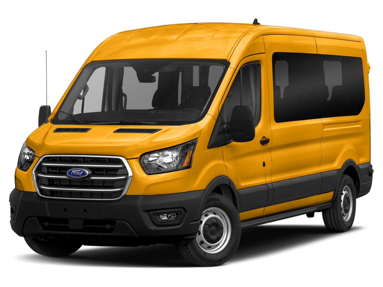 2021 Ford Transit Passenger Wagon XL - Front 3/4, facing to the left