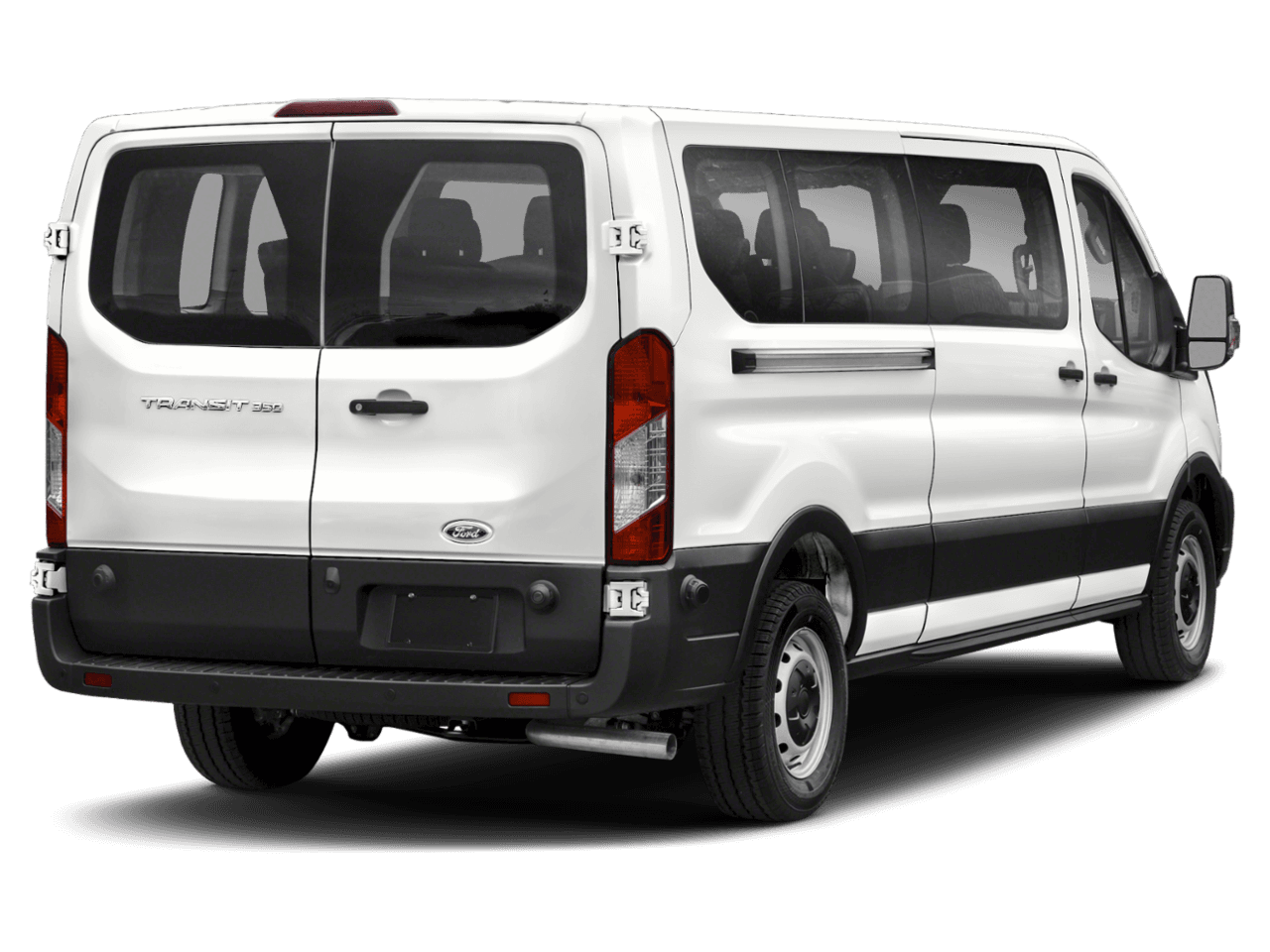 2021 Ford Transit Passenger Wagon XL - Rear 3/4, facing to the right