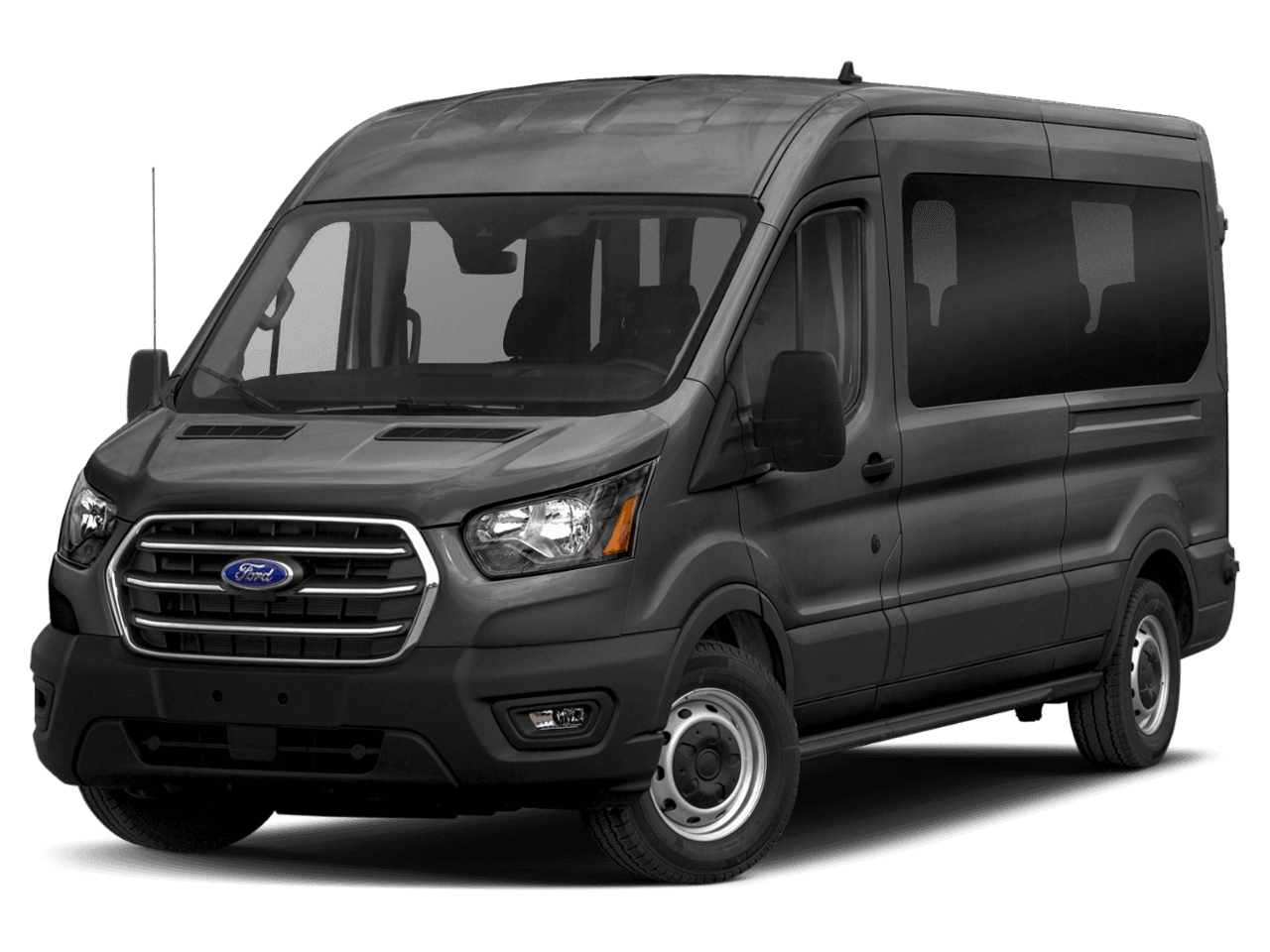 2021 Ford Transit Passenger Wagon XLT - Front 3/4, facing to the left