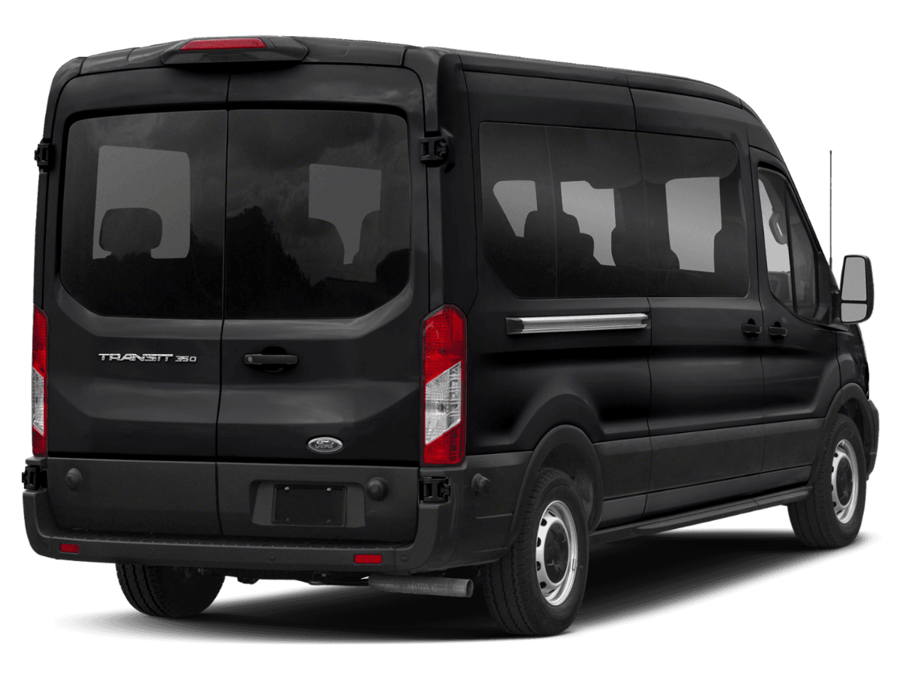 2021 Ford Transit Passenger Wagon XLT - Rear 3/4, facing to the right