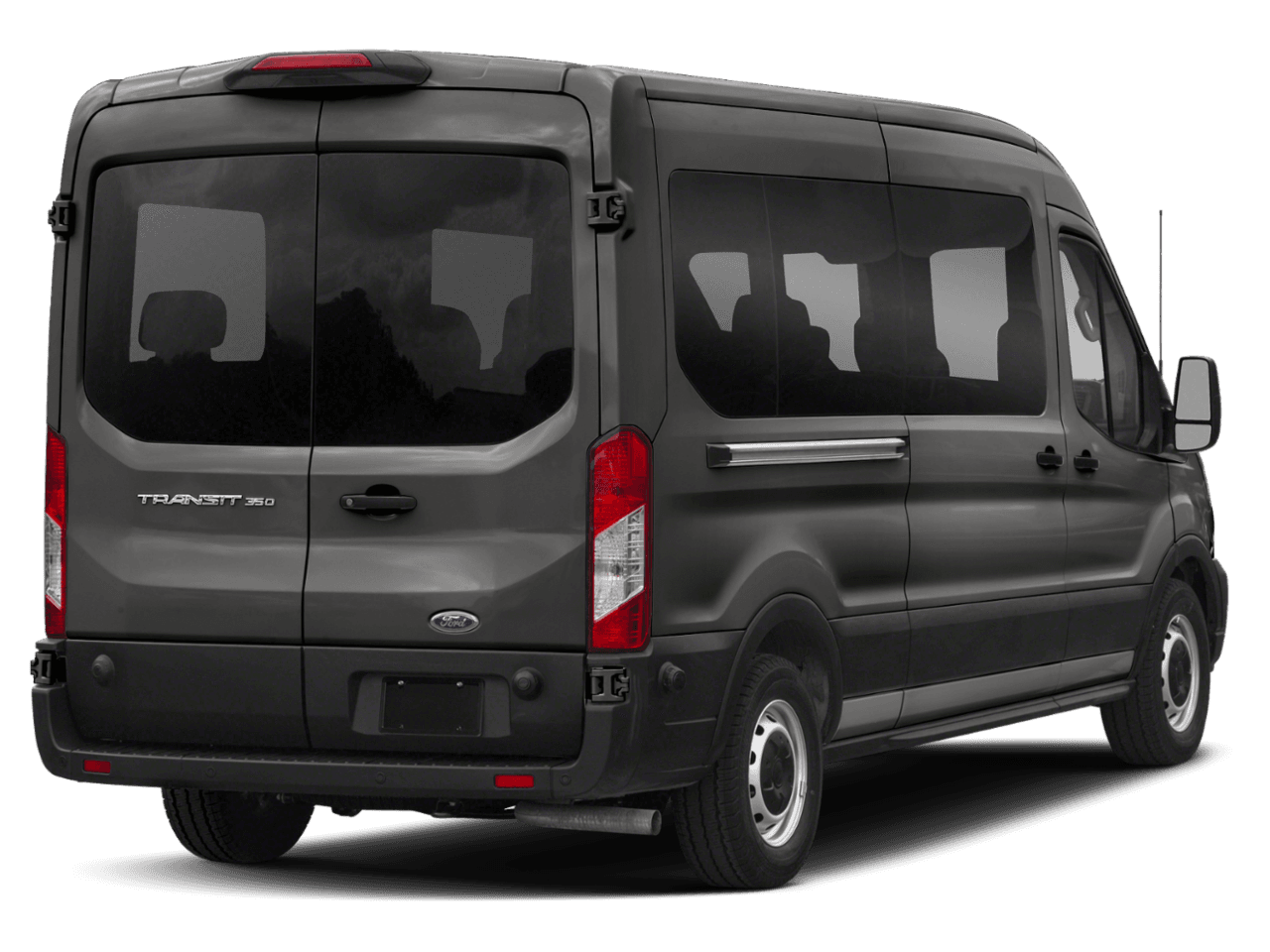 2021 Ford Transit Passenger Wagon XLT - Rear 3/4, facing to the right