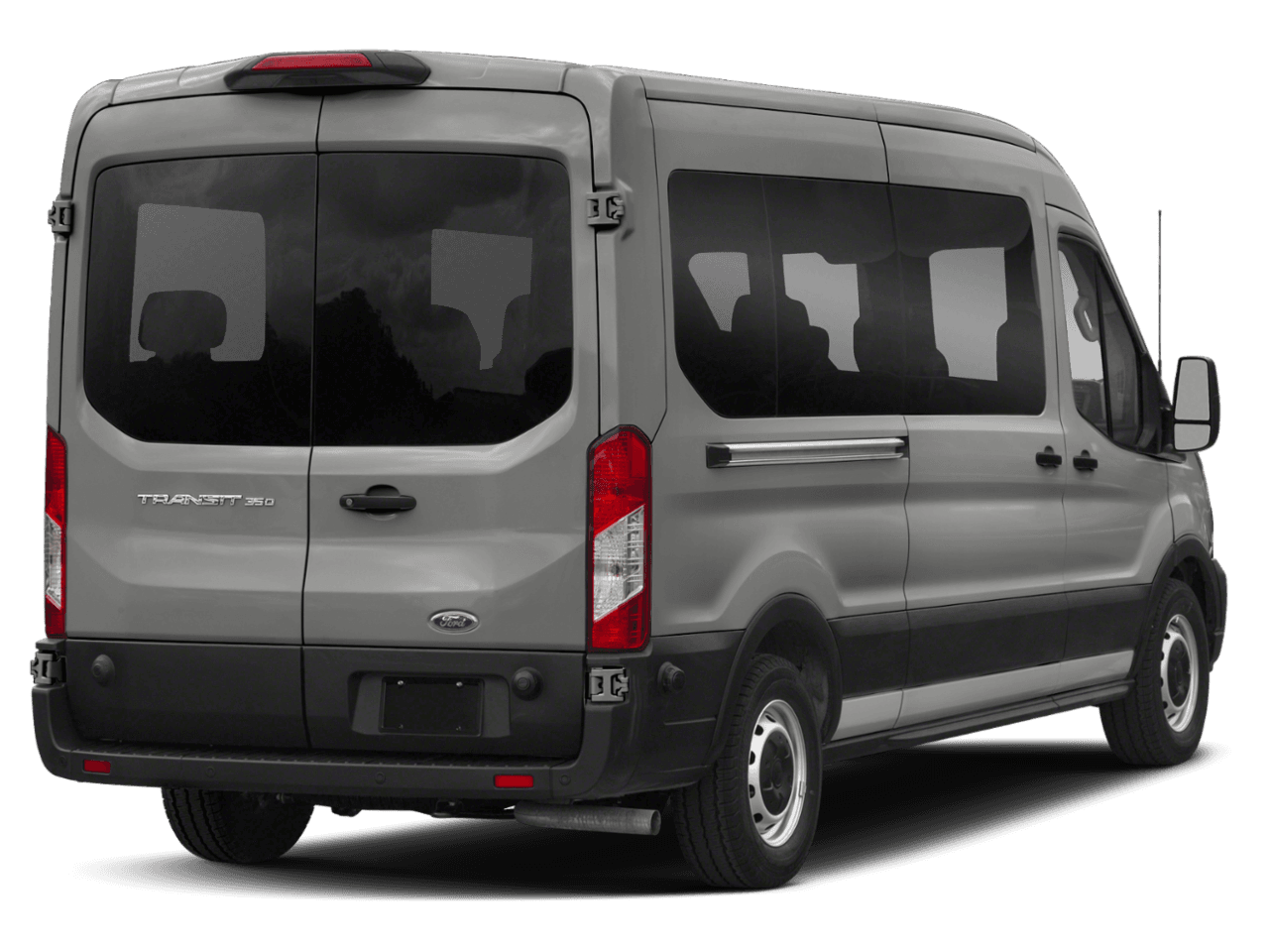 2021 Ford Transit Passenger Wagon XLT - Rear 3/4, facing to the right