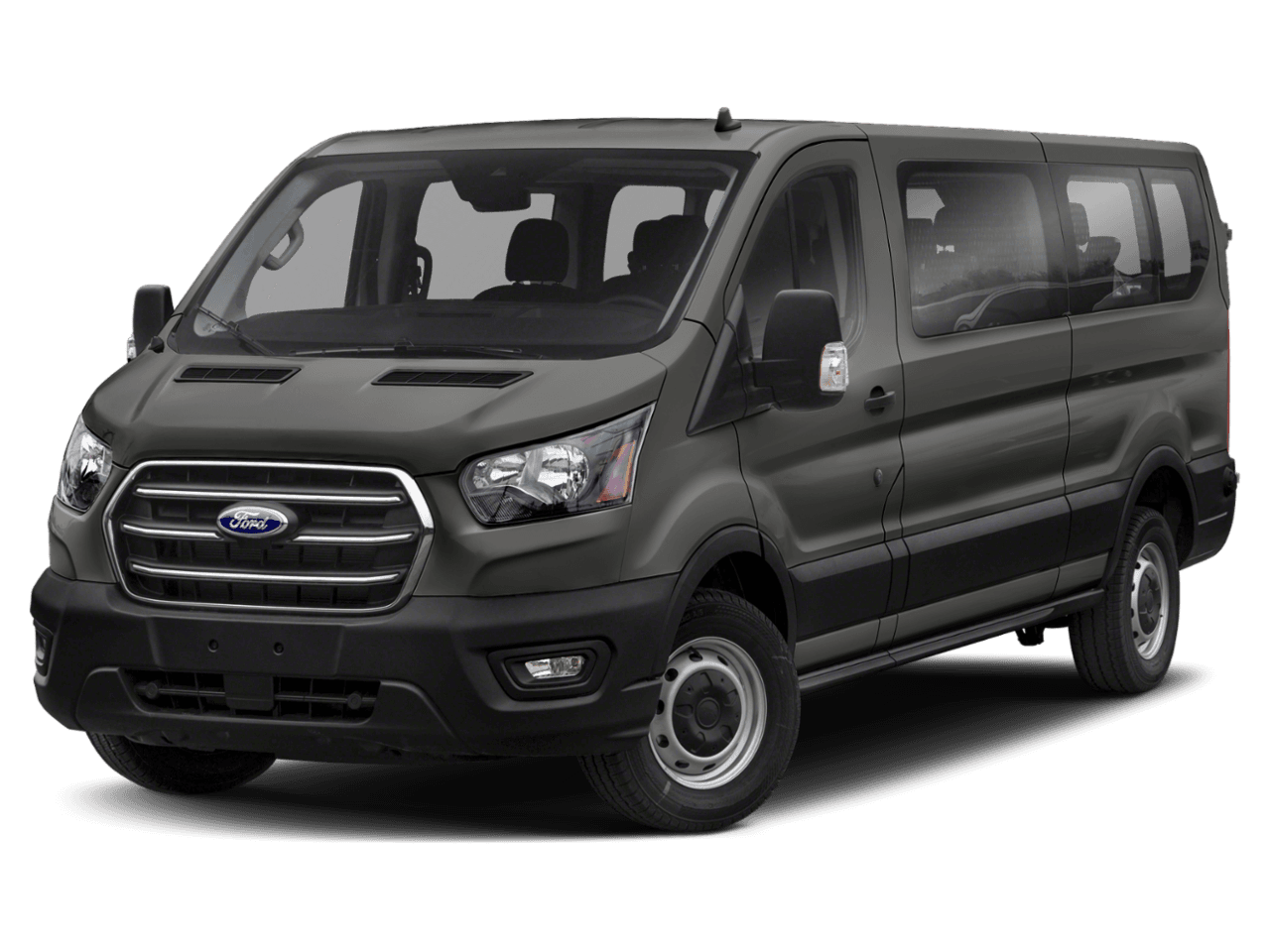 2021 Ford Transit Passenger Wagon XL - Front 3/4, facing to the left