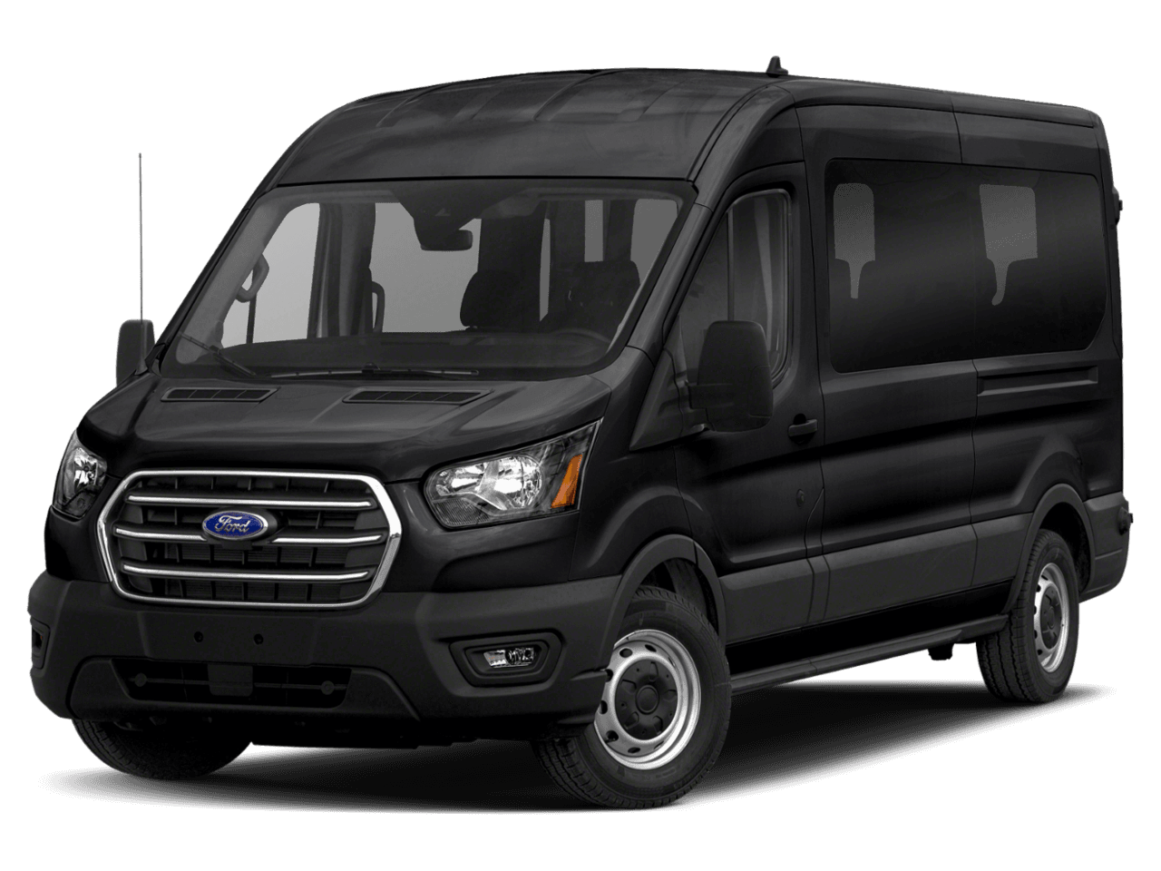 2021 Ford Transit Passenger Wagon XL - Front 3/4, facing to the left