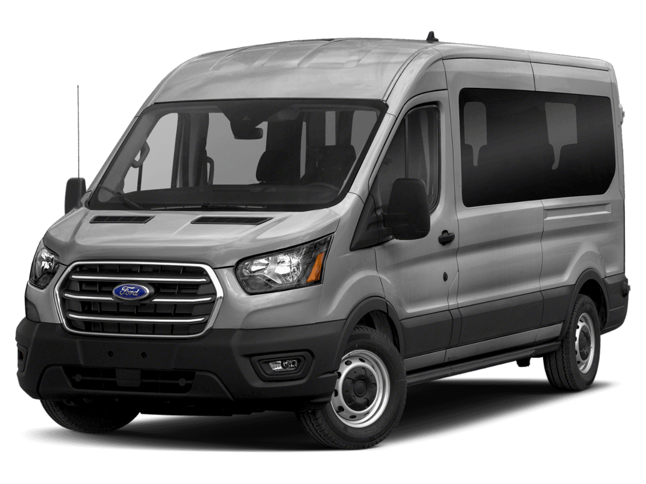 2021 Ford Transit Passenger Wagon XL - Front 3/4, facing to the left