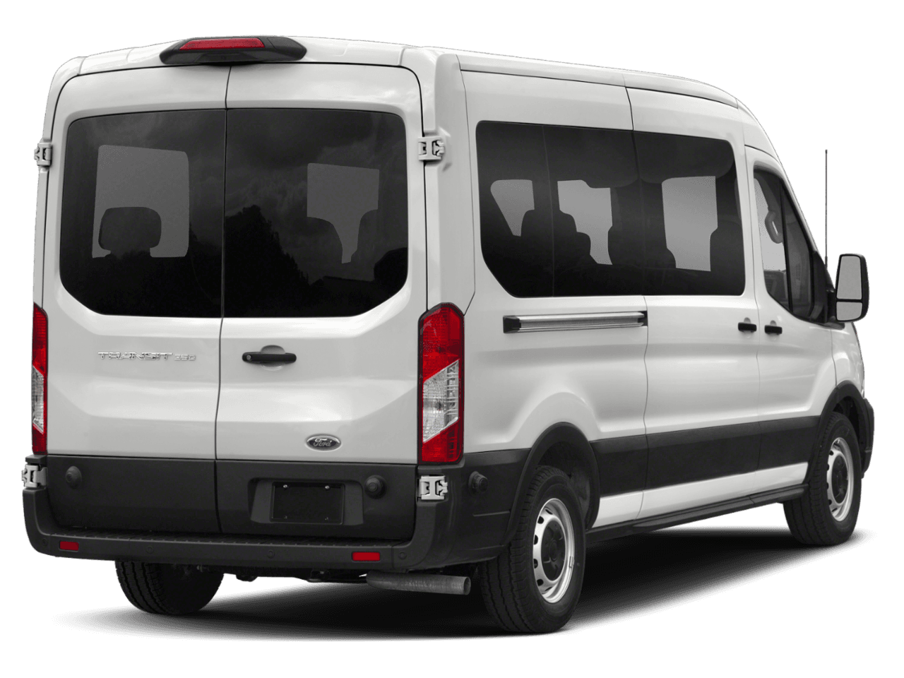 2021 Ford Transit Passenger Wagon XL - Rear 3/4, facing to the right