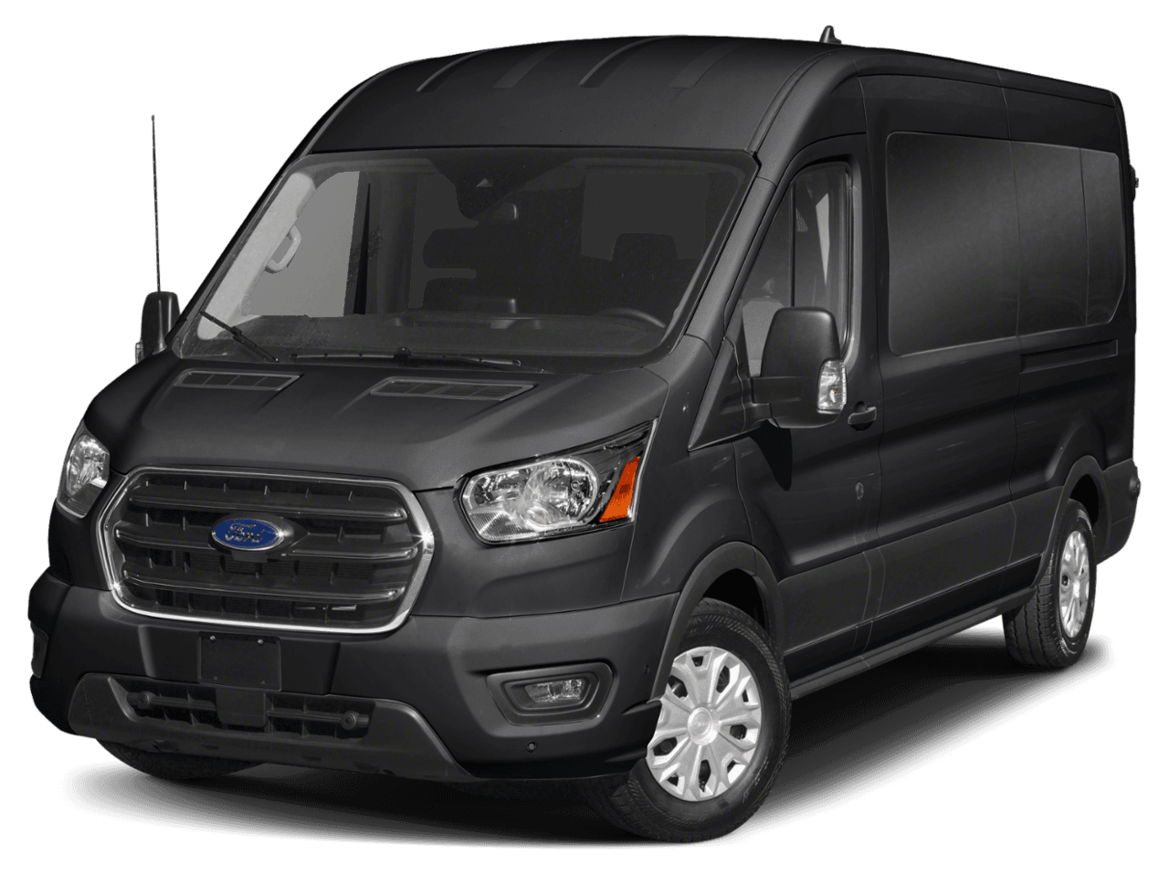 2021 Ford Transit Passenger Wagon XLT - Front 3/4, facing to the left