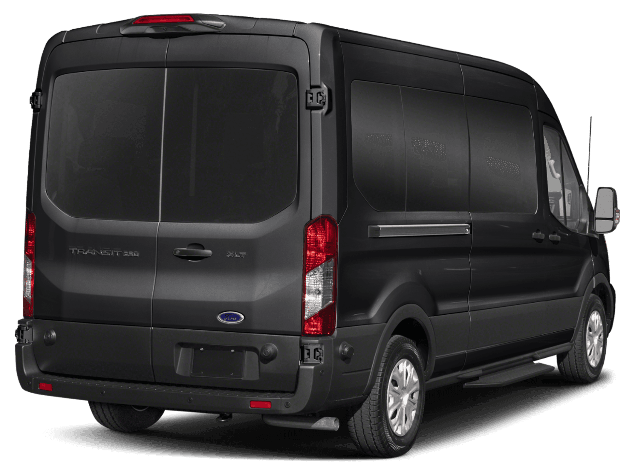 2021 Ford Transit Passenger Wagon XLT - Rear 3/4, facing to the right