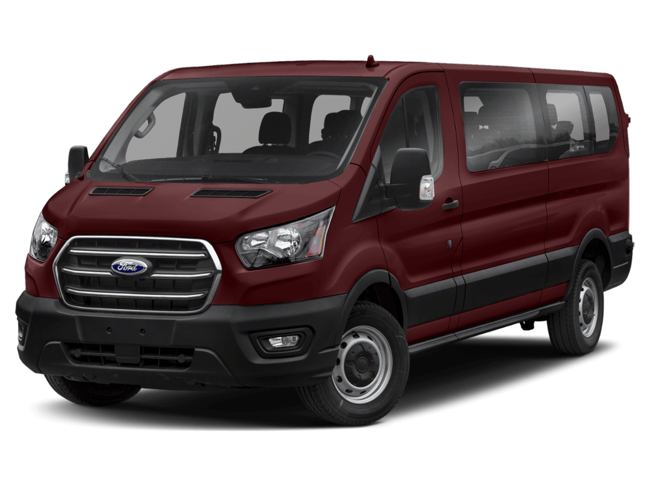 2021 Ford Transit Passenger Wagon XL - Front 3/4, facing to the left