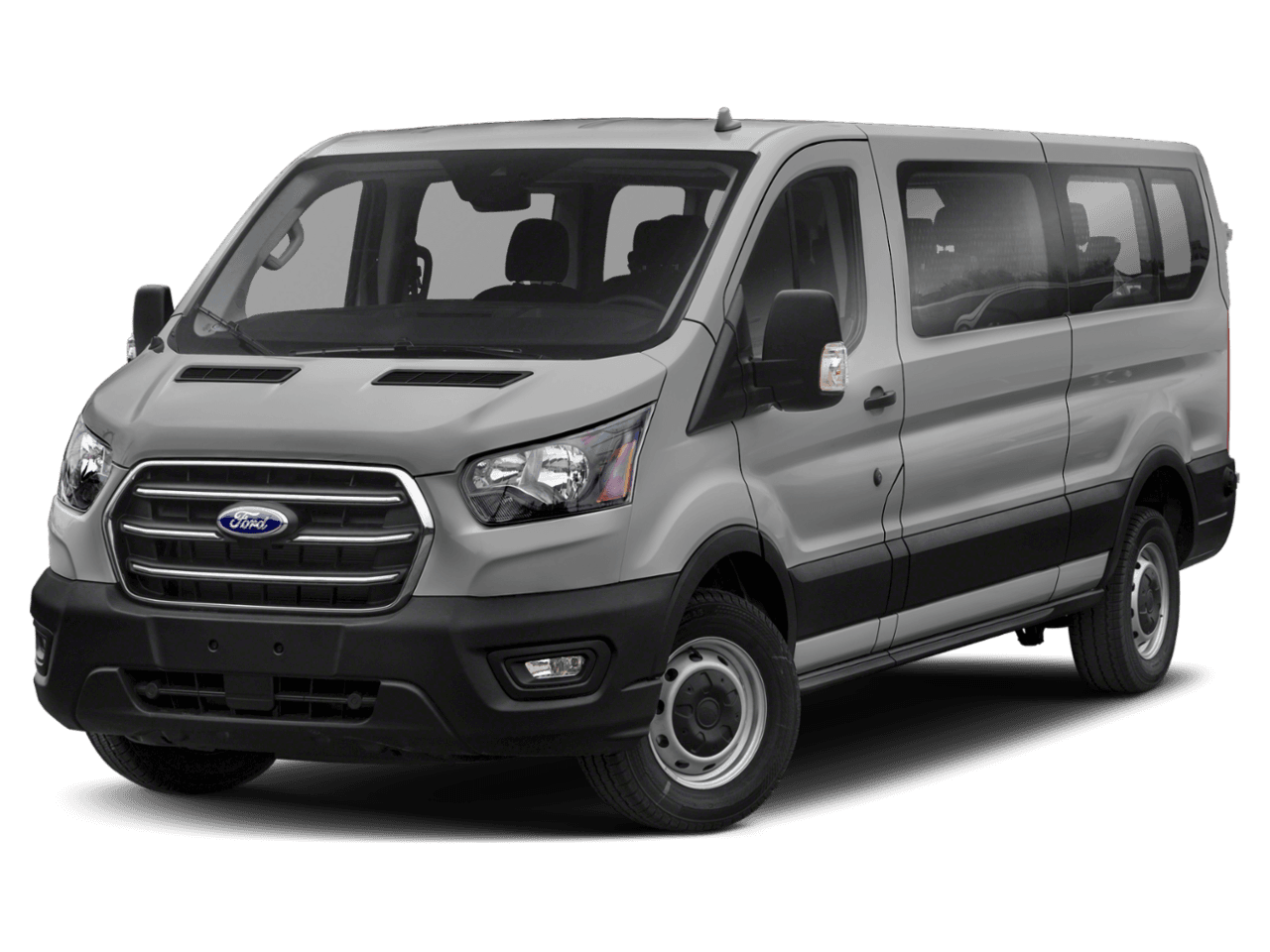 2021 Ford Transit Passenger Wagon XL - Front 3/4, facing to the left